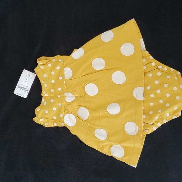 Carter's Dress, Size 9M, Color Yellow - Picture 4 of 6